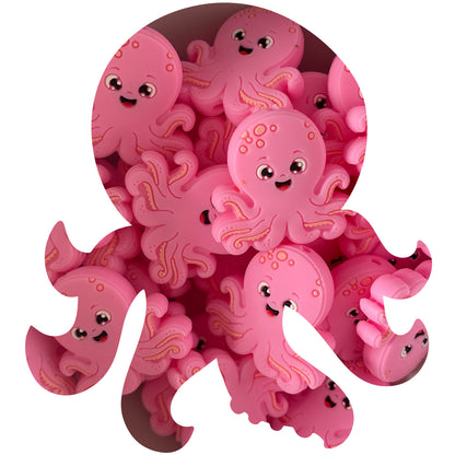 Silicone Octopus Beads