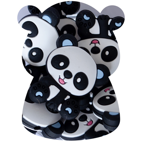 Silicone Panda Bead