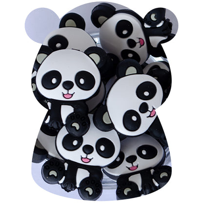 Silicone Panda Bead