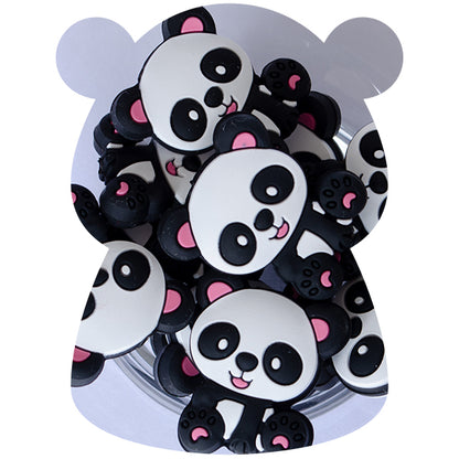 Silicone Panda Bead