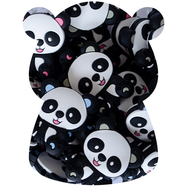 Silicone Panda Bead