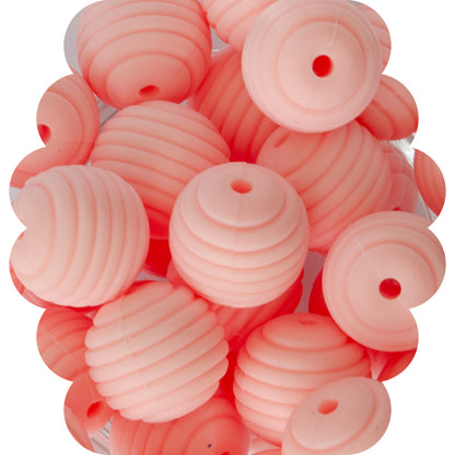 Silicone Beehive Beads