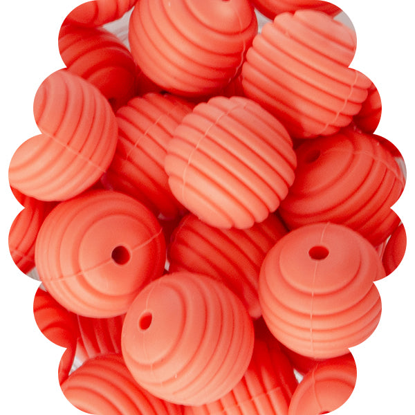 Silicone Beehive Beads