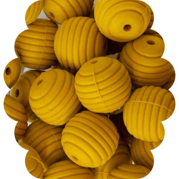 Silicone Beehive Beads