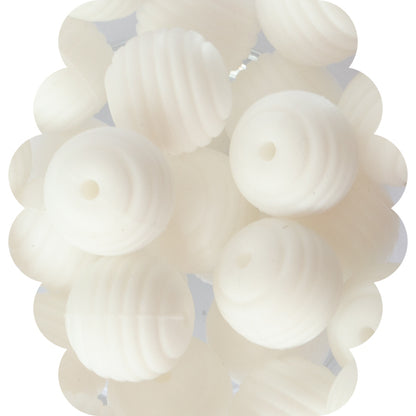 Silicone Beehive Beads