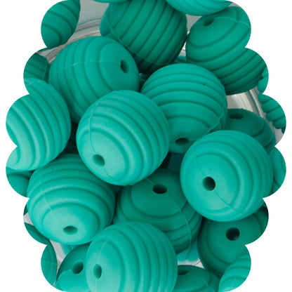 Silicone Beehive Beads