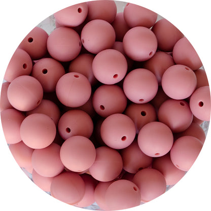 15mm Silicone Round Bead