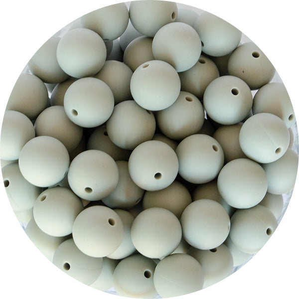 9mm Silicone Round Bead