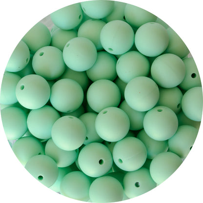 15mm Silicone Round Bead