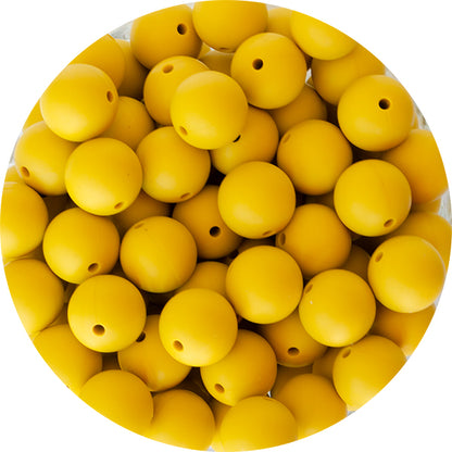 9mm Silicone Round Bead