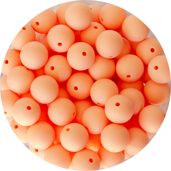 15mm Silicone Round Bead