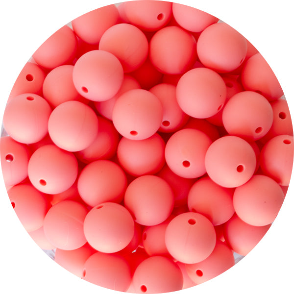 19mm Silicone Round Bead