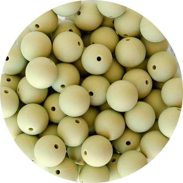 9mm Silicone Round Bead