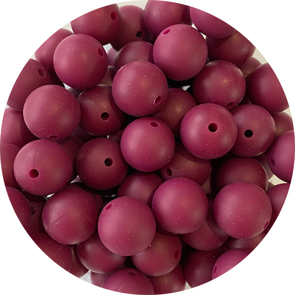 12mm Silicone Round Bead