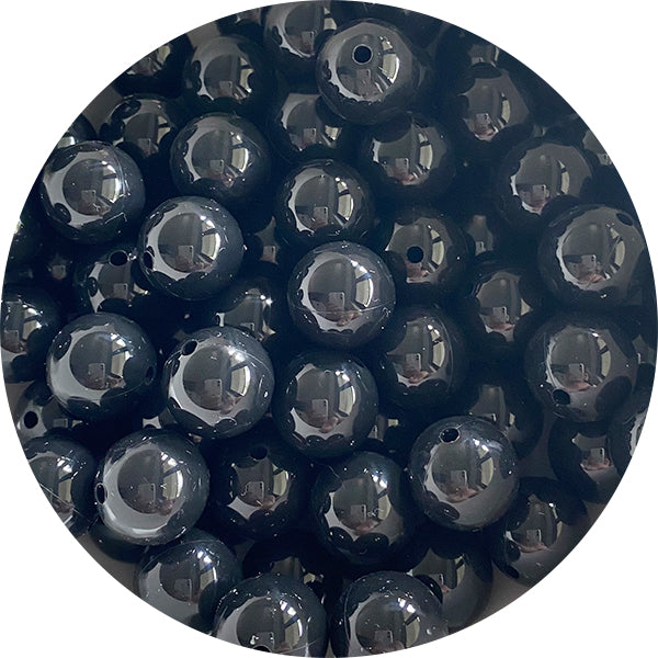 Silicone 15mm High Gloss Beads