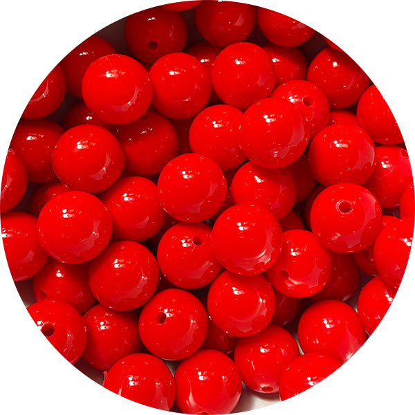 Silicone 15mm High Gloss Beads