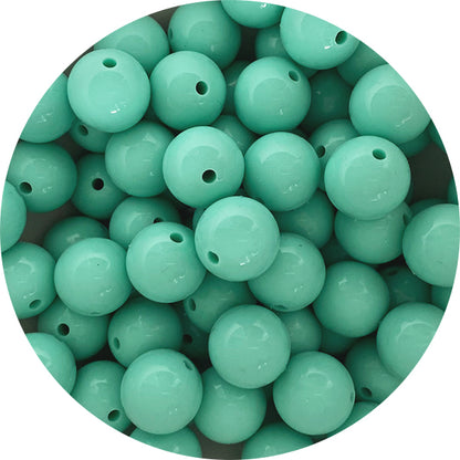 Silicone 15mm High Gloss Beads