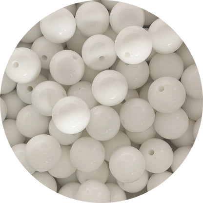 Silicone 15mm High Gloss Beads