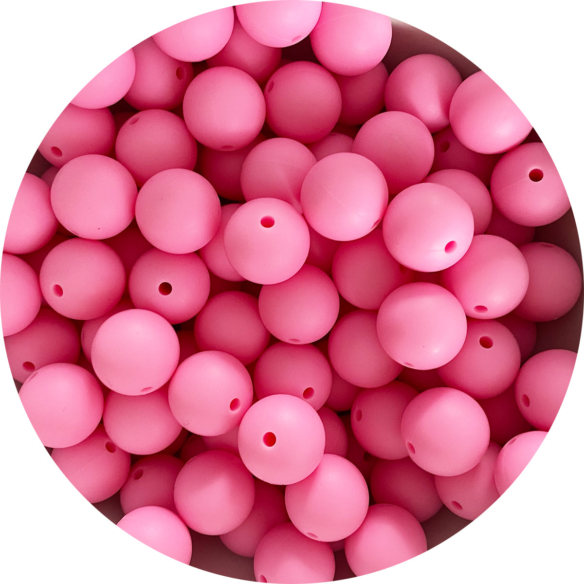 9mm Silicone Round Bead