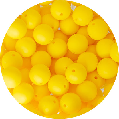 19mm Silicone Round Bead