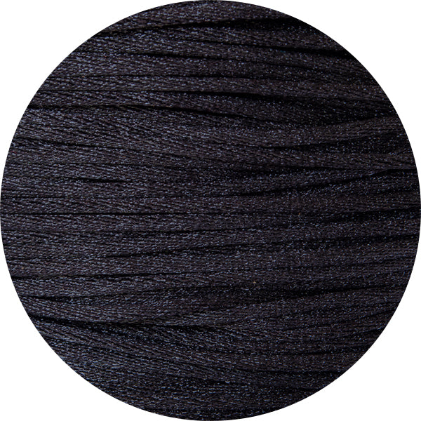 1.5mm Satin Nylon Cord - Black