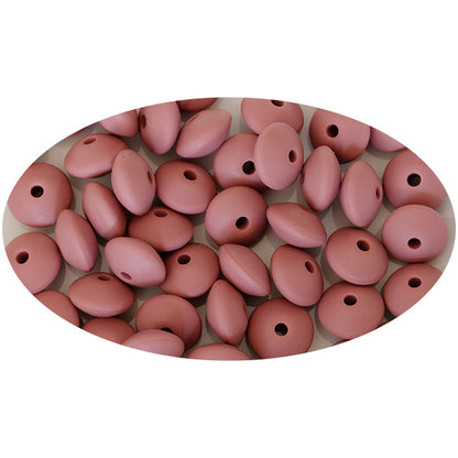 Silicone Lentil Beads