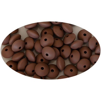 Silicone Lentil Beads