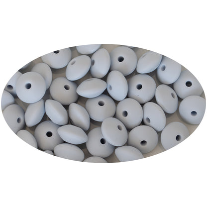 Silicone Lentil Beads