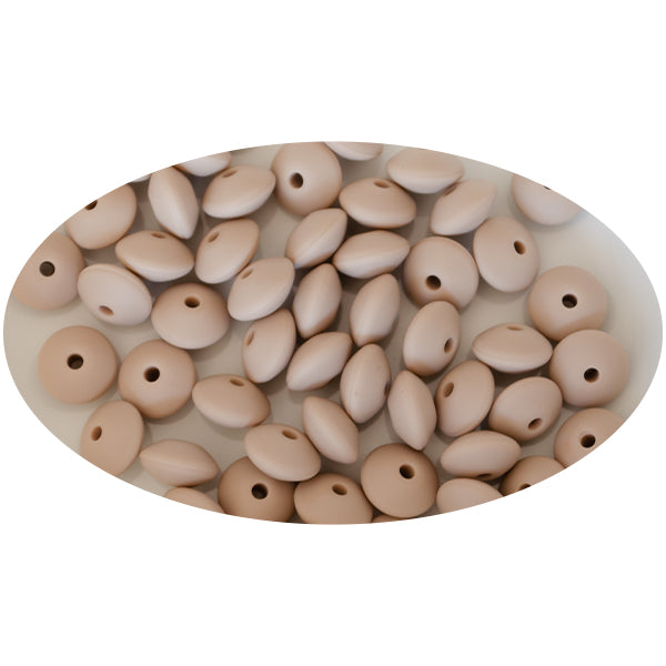 Silicone Lentil Beads