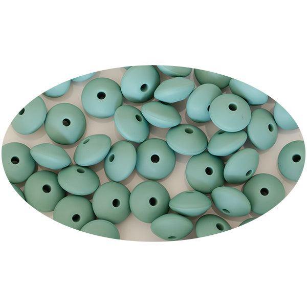 Silicone Lentil Beads