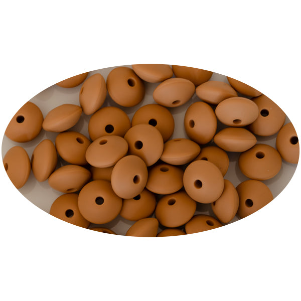 Silicone Lentil Beads