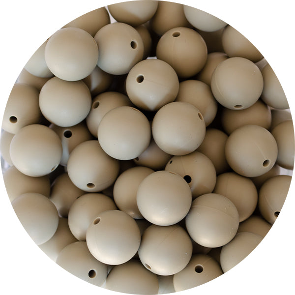 15mm Silicone Round Bead