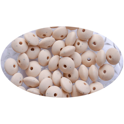 Silicone Lentil Beads