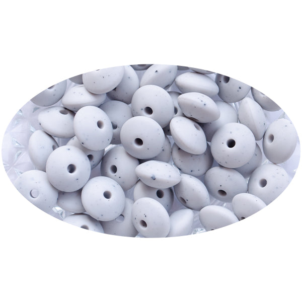 Silicone Lentil Beads