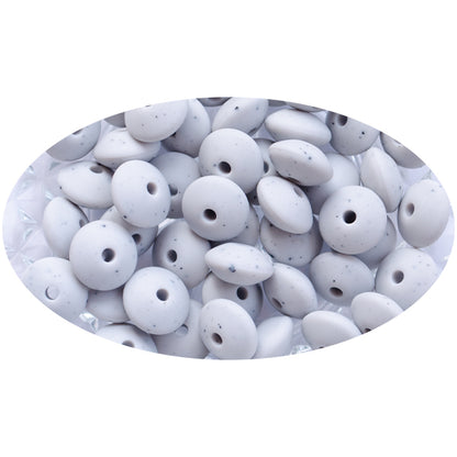 Silicone Lentil Beads