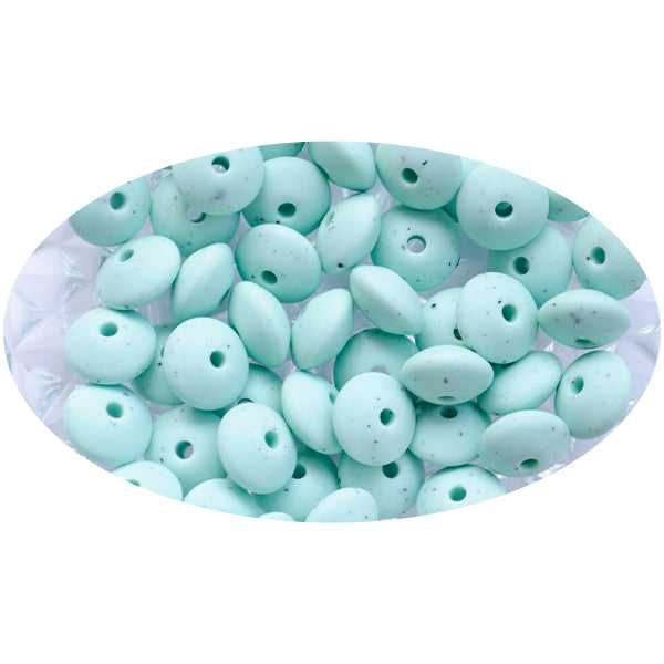 Silicone Lentil Beads