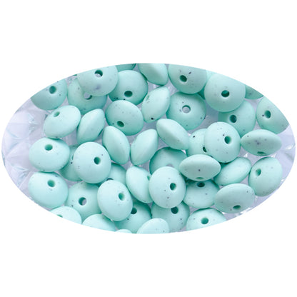 Silicone Lentil Beads