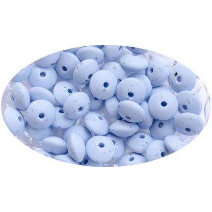 Silicone Lentil Beads