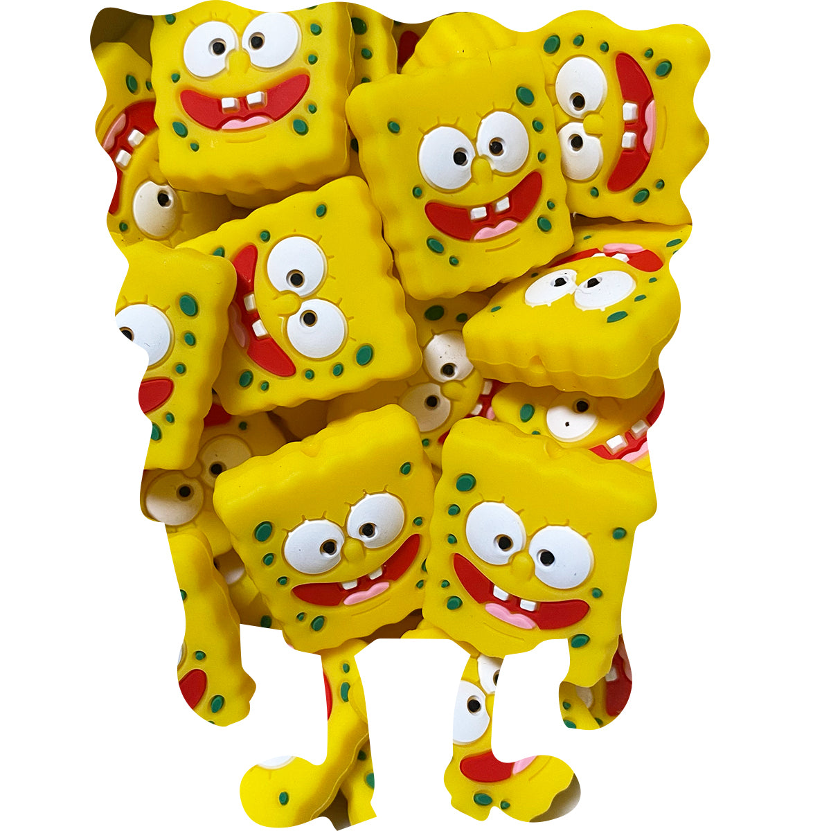 Silicone SpongeBob Beads