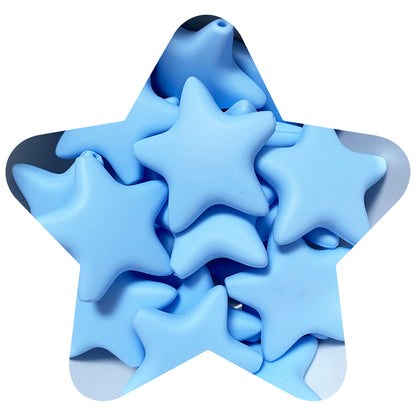 Silicone Star Beads