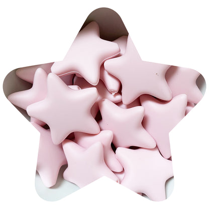 Silicone Star Beads