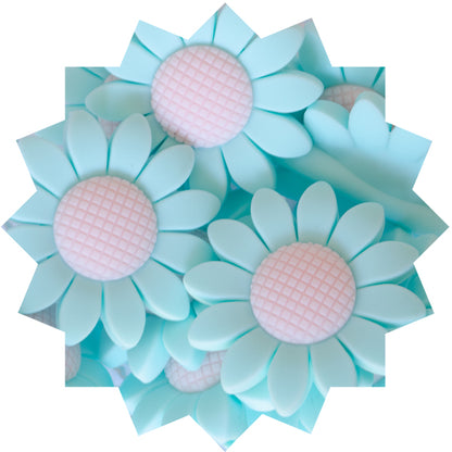 Silicone Sunflower Bead