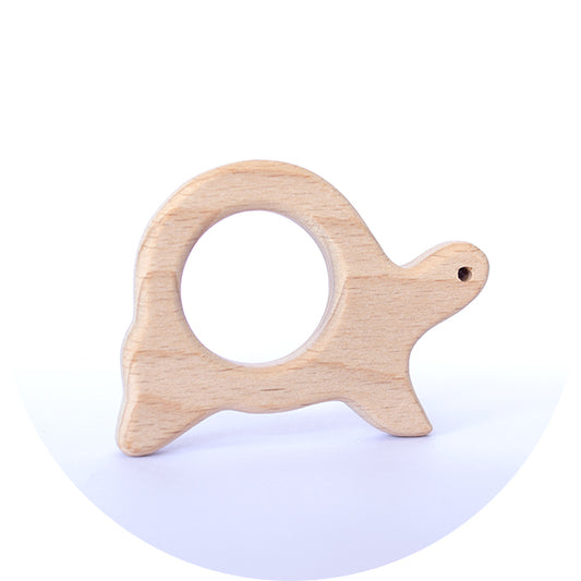 Beech Wooden Teether - Turtle