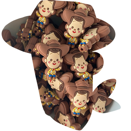 Silicone Woody Beads