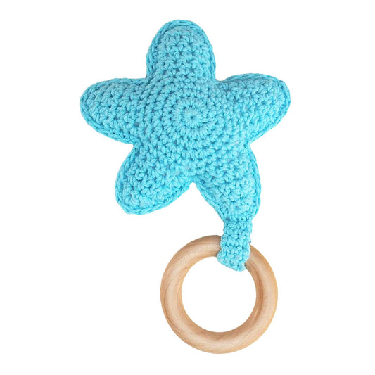 Crochet Star on 55mm ring