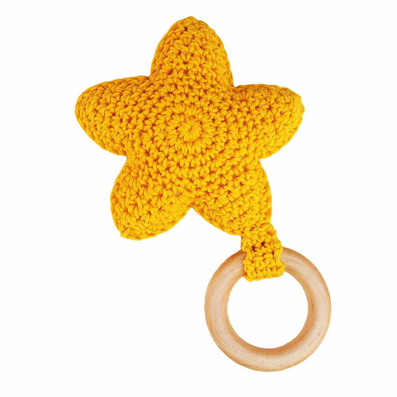 Crochet Star on 55mm ring